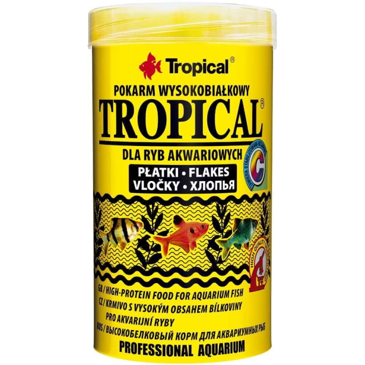 Tropical 250ml - 50g Podstawowy pokarm wysoko-białkowy