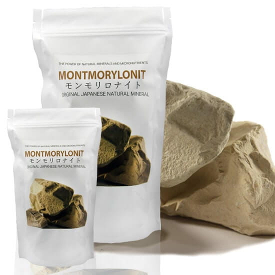 QualDrop Montmorylonit 100g minerały skała mineralizująca