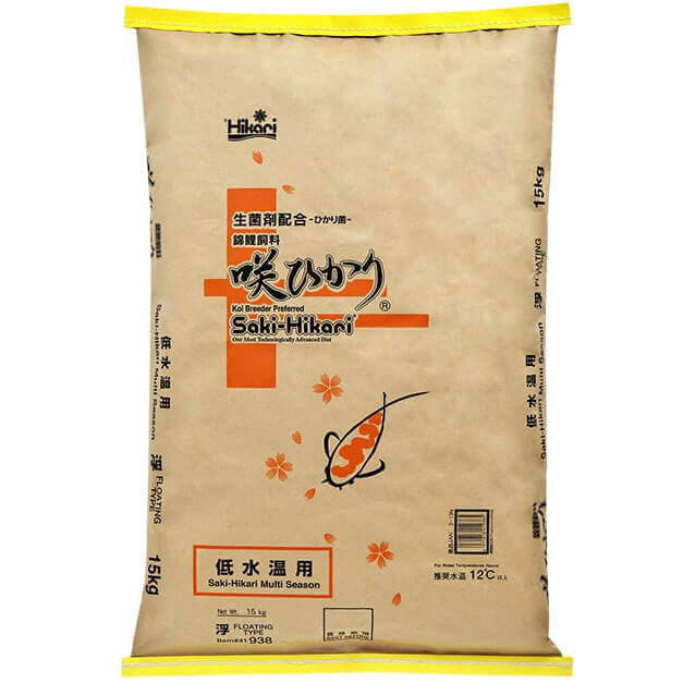 Hikari Saki Multi Season Floating M 15kg Pokarm dla koi w okresie niskich temperatur