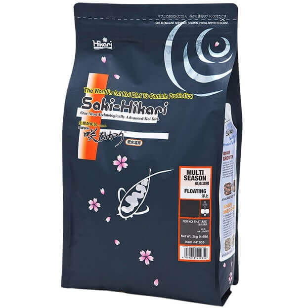 Hikari Saki Multi Season Floating M 5kg Pokarm dla koi w okresie niskich temperatur