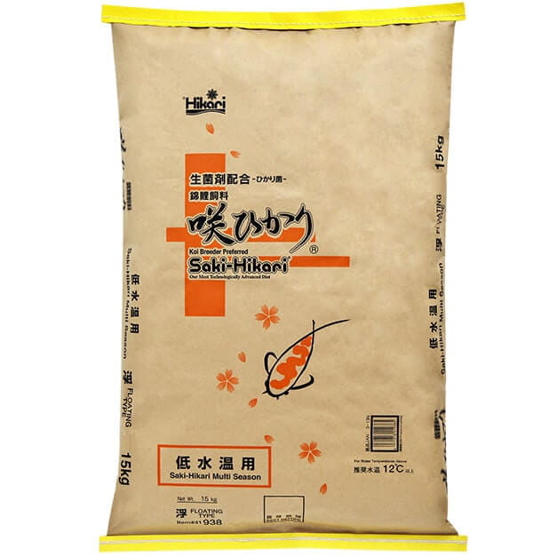 Hikari Saki Multi Season Floating L 15kg Pokarm dla koi w okresie niskich temperatur