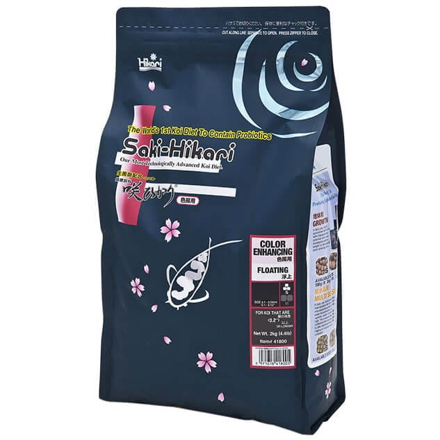 Hikari Saki Color Floating L 5kg Pokarm dla koi - wzmacnia wybarwienie