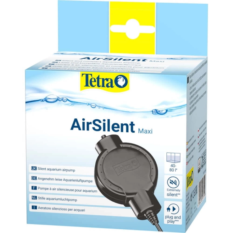 Tetra AirSilent Maxi - Napowietrzacz do akwarium 80l + zestaw