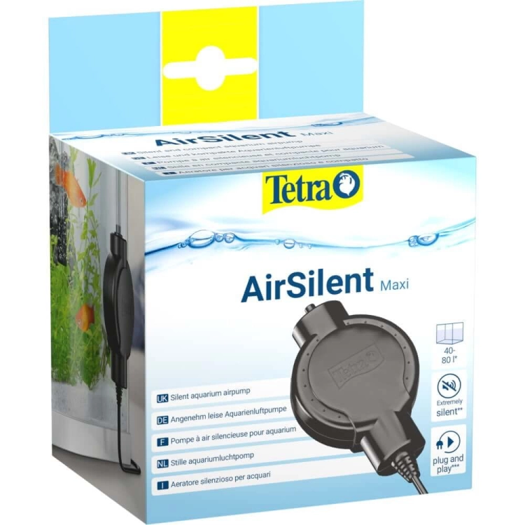 Tetra AirSilent Maxi - Napowietrzacz do akwarium 80l + zestaw