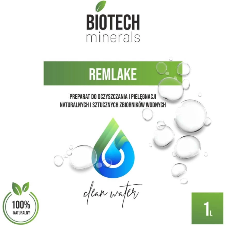 BIOTECH minerals RemLake 5L - eliminuje glony - wiąże fosforany