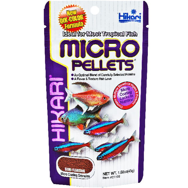 Hikari Micro Pellets 45g - Pokarm dla małych ryb
