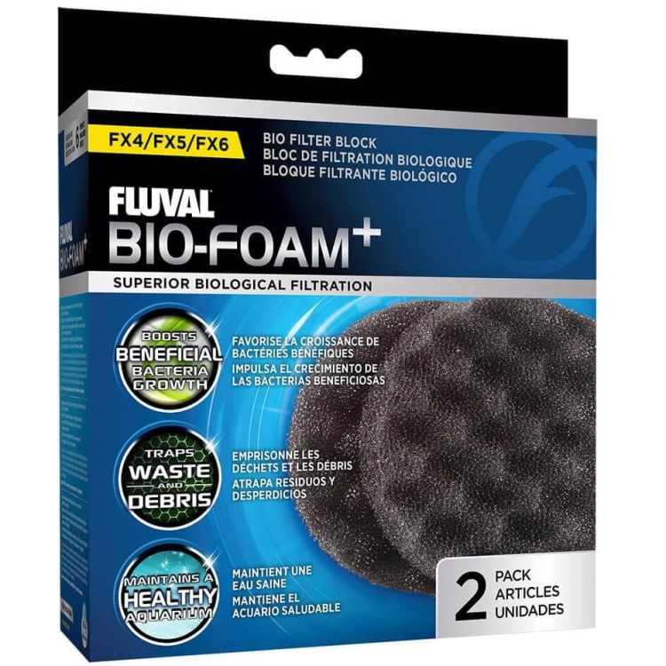 Fluval Wkład gąbkowy 2szt. Bio-Foam do filtrów FX4 FX5 FX6