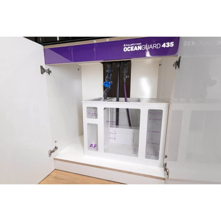 Aquaforest Ocean Guard AF 435 Dark Grey Akwarium morskie zestaw + szafka