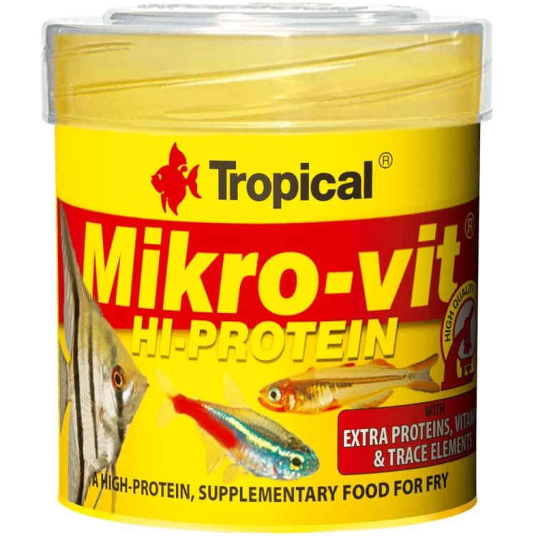 Tropical Mikro-Vit Hi Protein 50ml - 32g dla narybku