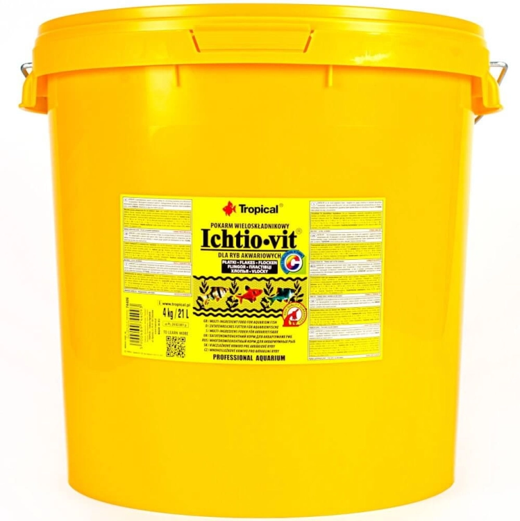 Tropical Ichtio-Vit 21L - 4kg Pokarm dla ryb