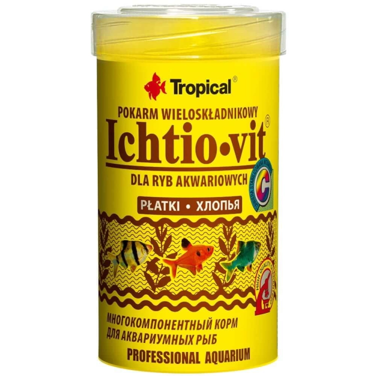 Tropical Ichtio-Vit 100ml - 20g Pokarm dla ryb