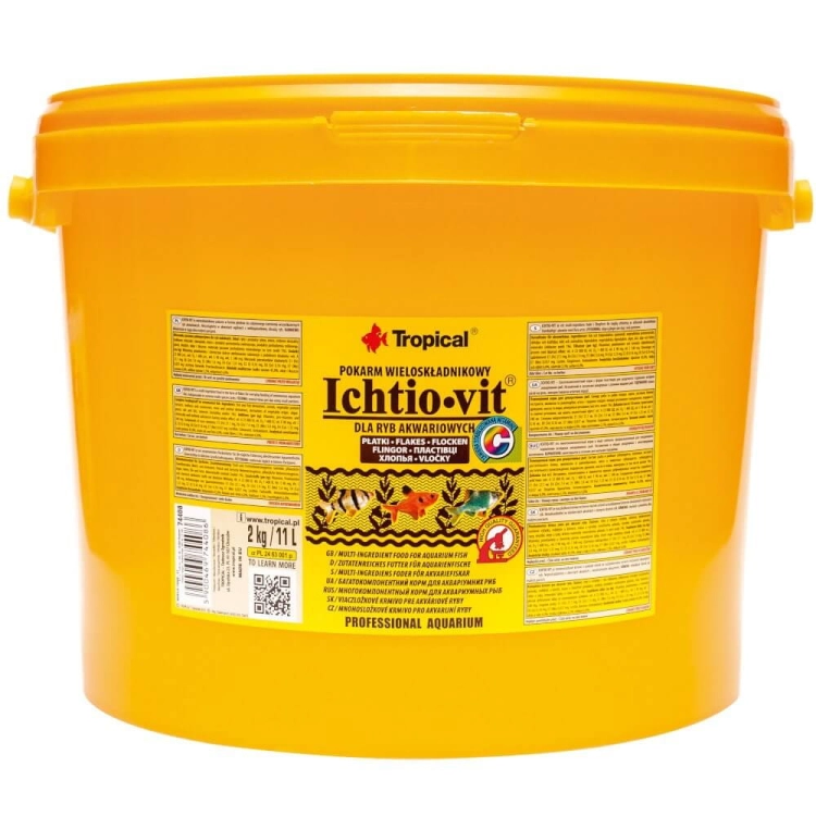 Tropical Ichtio-Vit 11L - 2kg Pokarm dla ryb