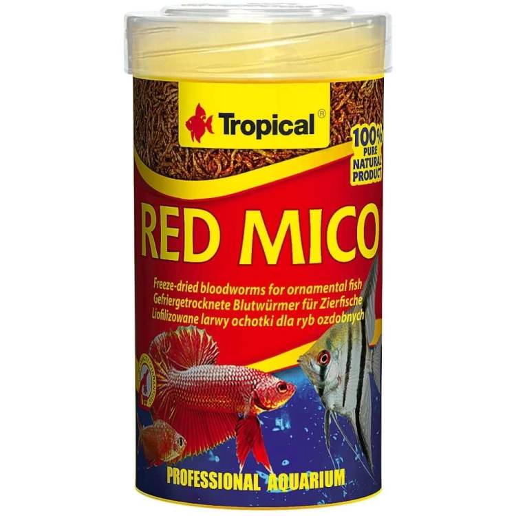Tropical Red Mico 100ml Larwy ochotki