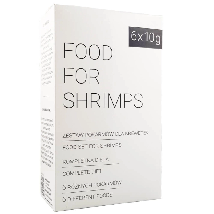 QualDrop Food for Shrimp - Krill Green Vital Breed Algae 6x10g - pokarmy dla krewetek