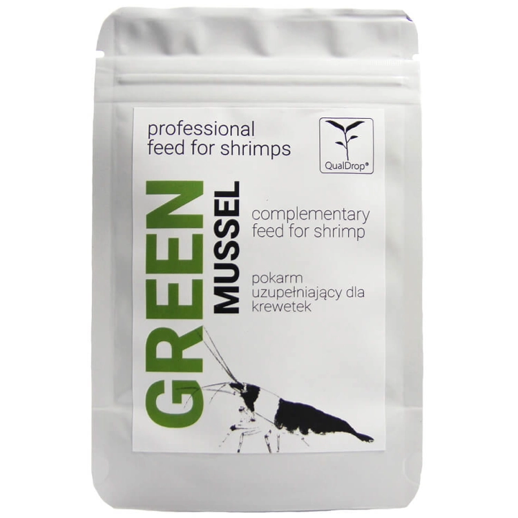 QualDrop Food for Shrimp - Krill Green Vital Breed Algae 6x10g - pokarmy dla krewetek