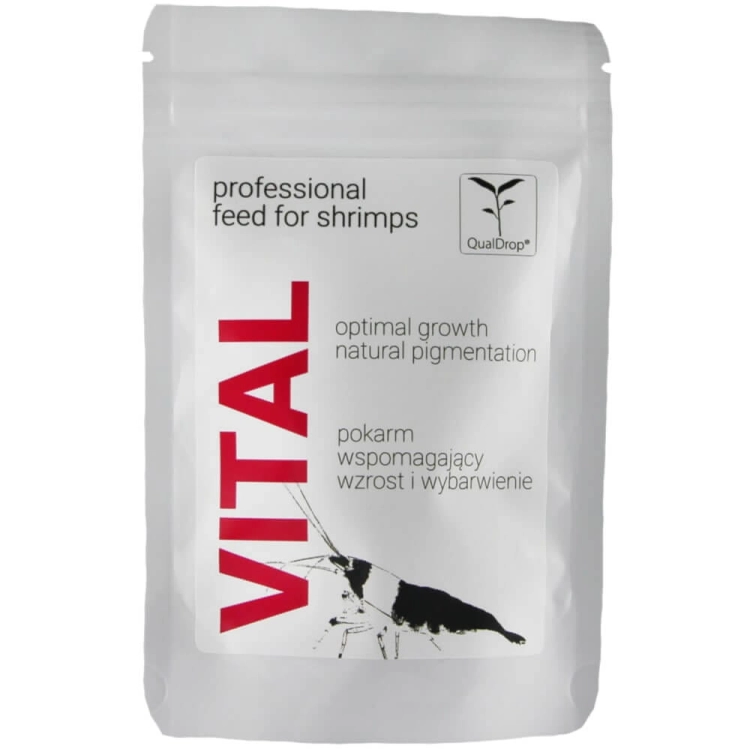 QualDrop Food for Shrimp - Krill Green Vital Breed Algae 6x10g - pokarmy dla krewetek
