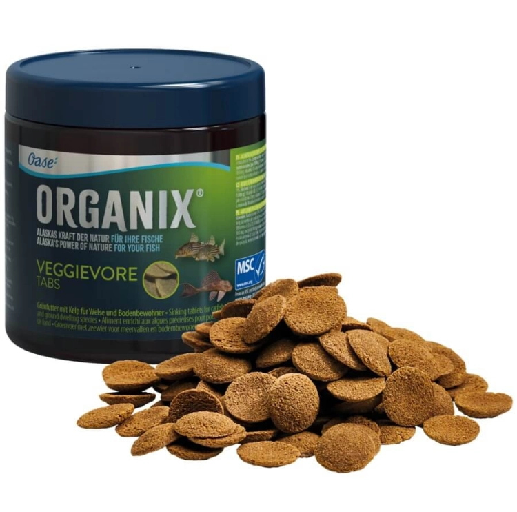 Oase Organix Veggie Tabs 250ml - 100g Pokarm dla ryb