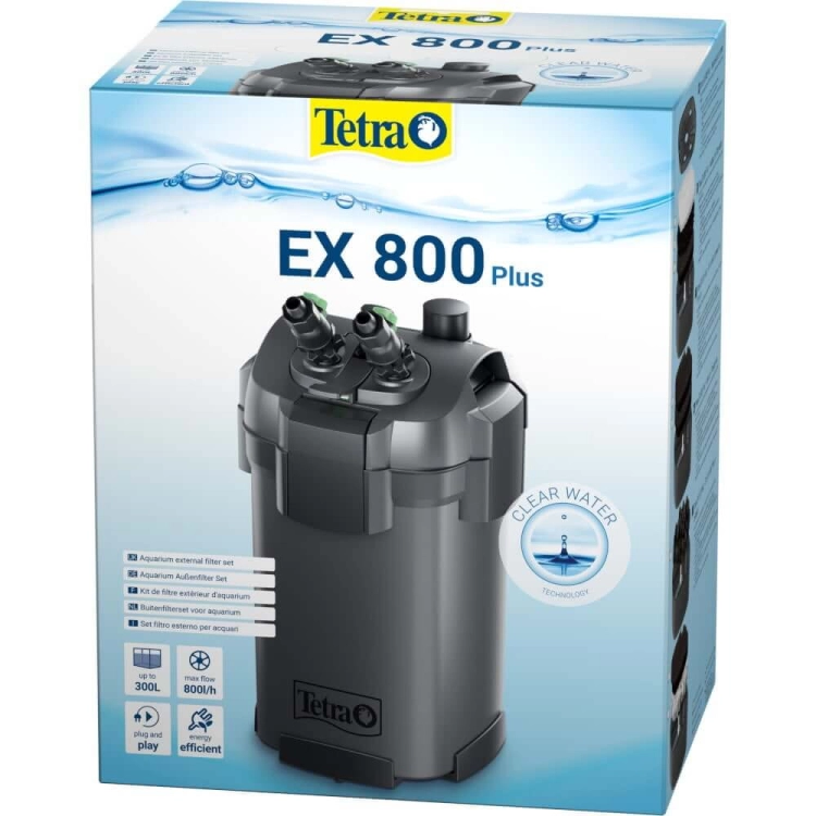 Tetra EX-800 Plus filtr zewnętrzny do akwarium do 300l + gratisy