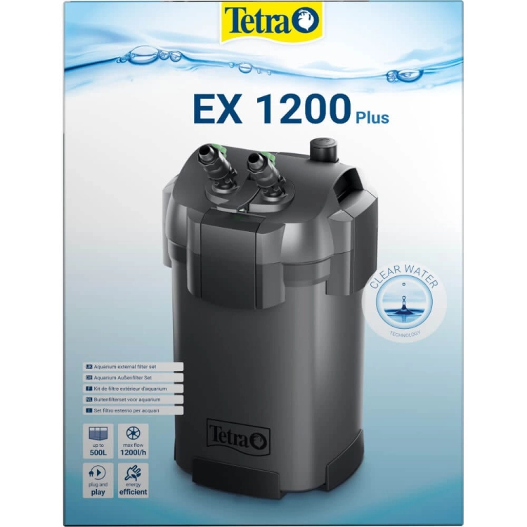 Tetra EX-1200 Plus filtr zewnętrzny do akwarium do 500l + gratisy
