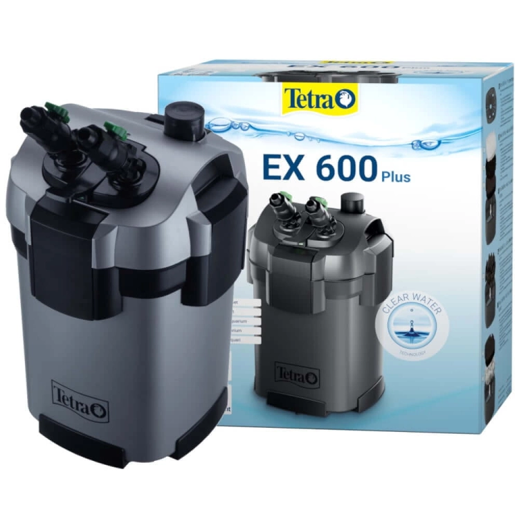 Tetra EX-600 Plus filtr zewnętrzny do akwarium do 120l + gratisy