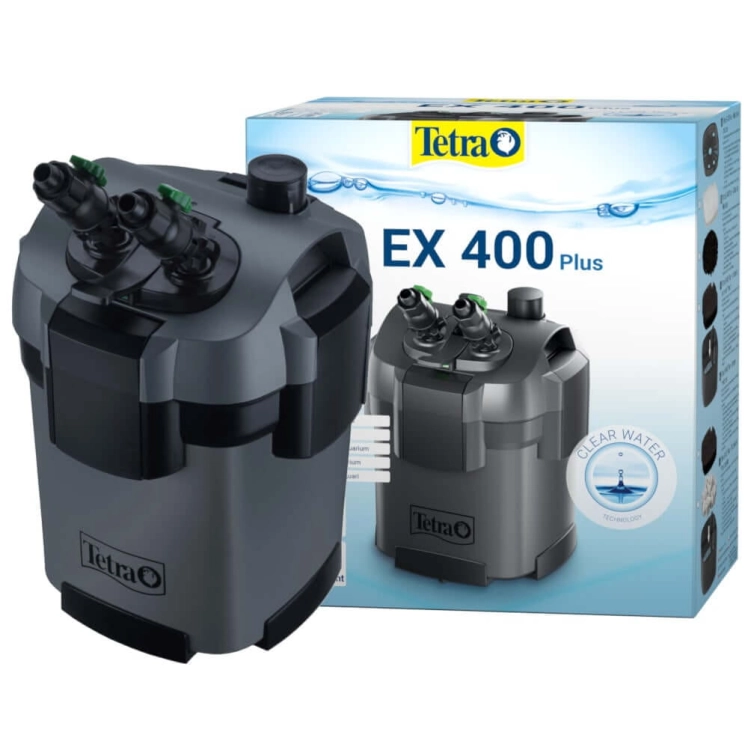 Tetra EX-400 Plus filtr zewnętrzny do akwarium do 80l + gratisy