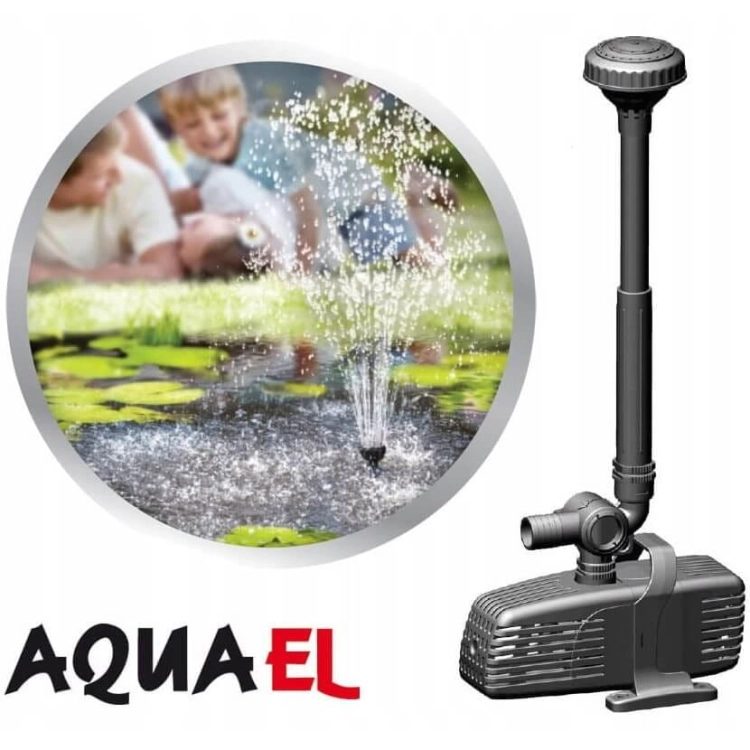AQUAEL PFN-10000 ECO POMPA FONTANNOWA DO OCZKA WODNEGO 9000L/H 69W + GRATISY