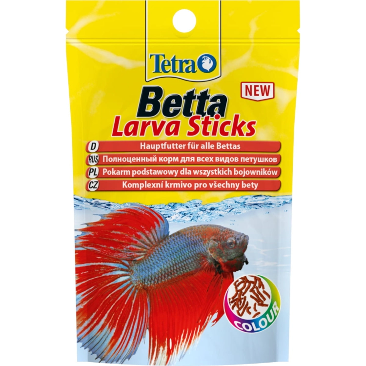 Tetra Betta Larva Sticks 5g Pokarm dla bojowników
