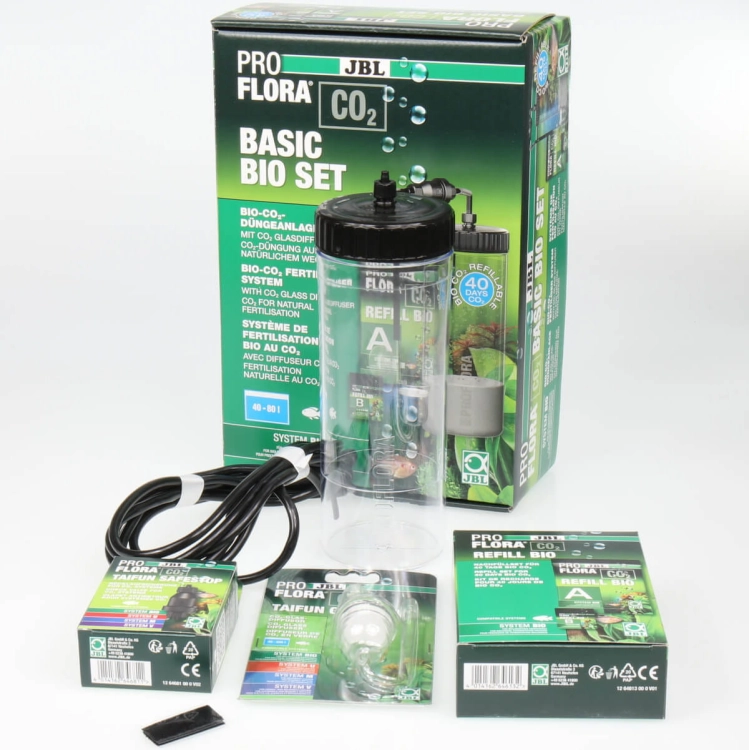 JBL ProFlora Basic Bio - Zestaw CO2 do akwarium 40-80L