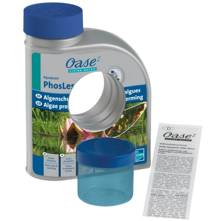 Oase AquaActiv PhosLess Direct 500ml Wiąże fosfor