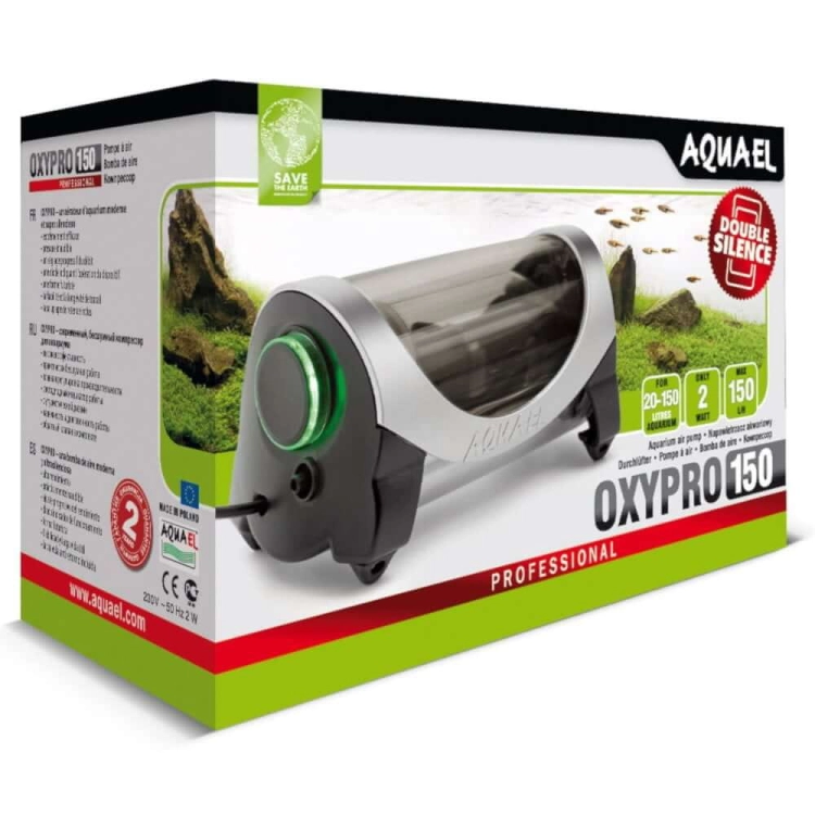 Aquael Oxypro 150 ultra cichy napowietrzacz + gratisy