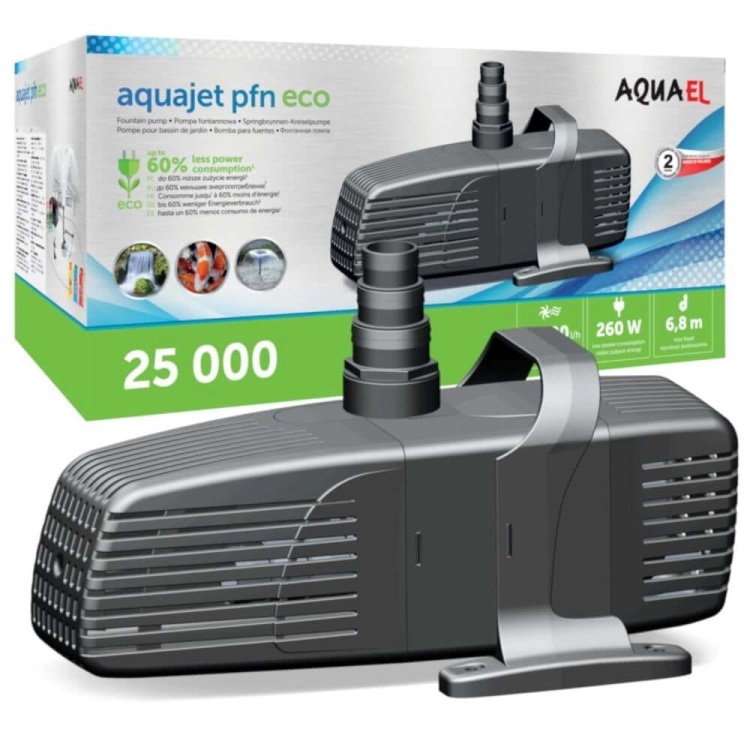 Aquael PFN-25000 ECO Pompa do oczka wodnego + gratisy