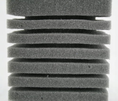 Mitoja Gąbka filtracyjna wkład gęsta szara KW 15x10cm
