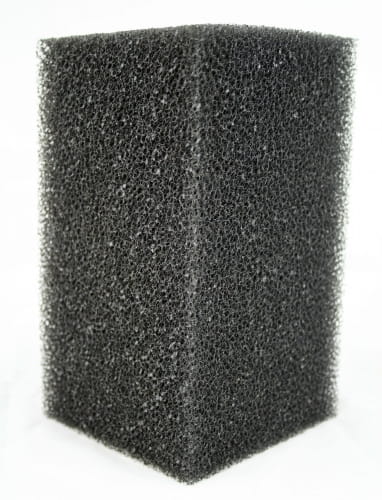 Mitoja Gąbka filtracyjna wkład czarna KW 20x12cm