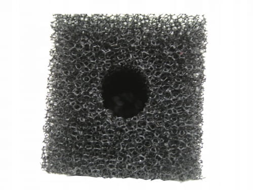 Mitoja Gąbka filtracyjna wkład czarna KW 10x5cm