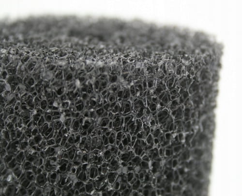 Mitoja Gąbka filtracyjna wkład czarna OK 15x7cm