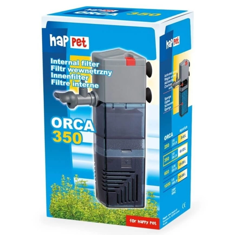 Happet Orca 350 Filtr wewnętrzny do akwarium 60-120L