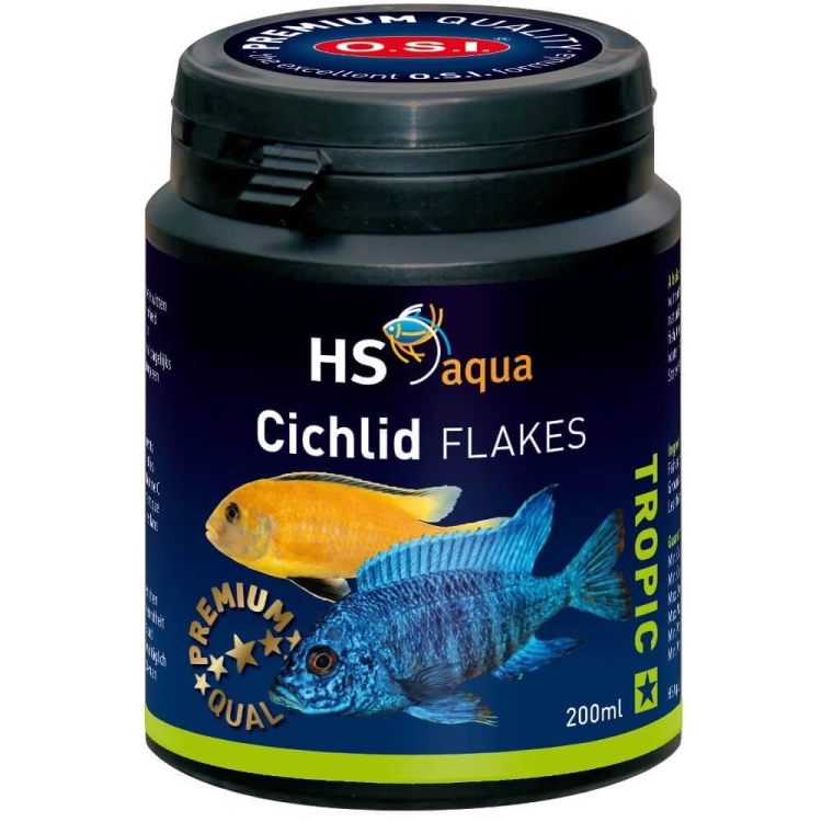 HS O.S.I. Cichlid Flakes 200ml - 35g pokarm dla pielęgnic płatki