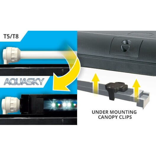 Fluval Aquasky 2.0 belka oświetleniowa LED 21W 75-105cm