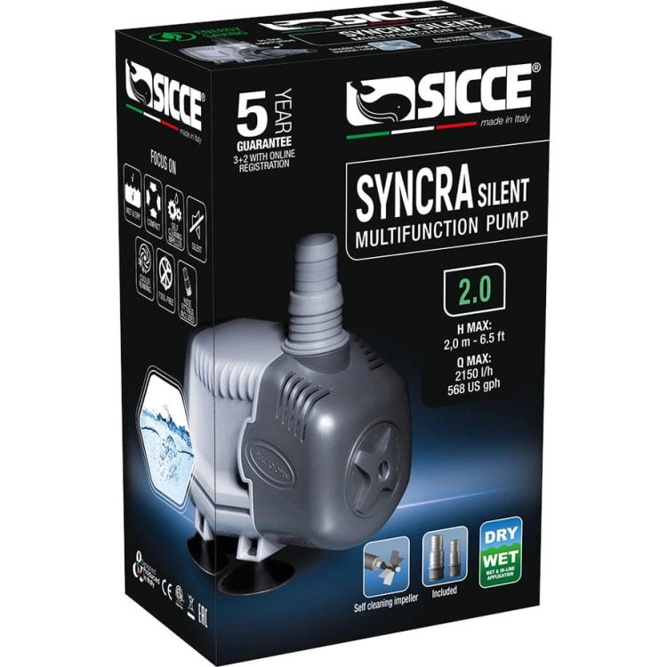 SICCE SYNCRA 2.0 PUMP POMPA OBIEGOWA 2150 l/h