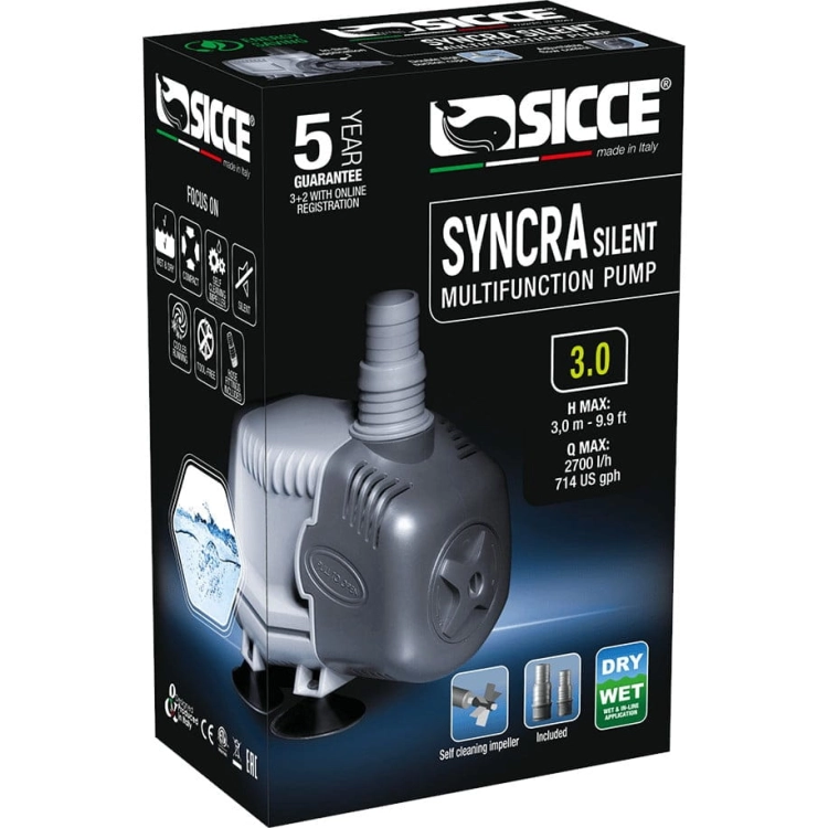SICCE SYNCRA 3.0 PUMP POMPA OBIEGOWA 2700 l/h
