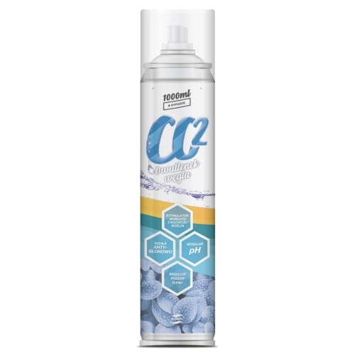 Plantis Butla CO2 1000ml + Dyfuzor CO2 + Wężyk