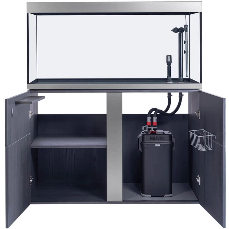 Fluval Siena 330 Akwarium zestaw LED grafitowy
