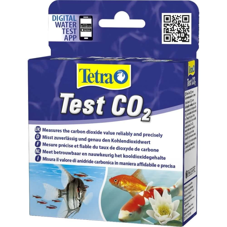 Tetra Test CO2 - kompletny test na dwutlenek węgla