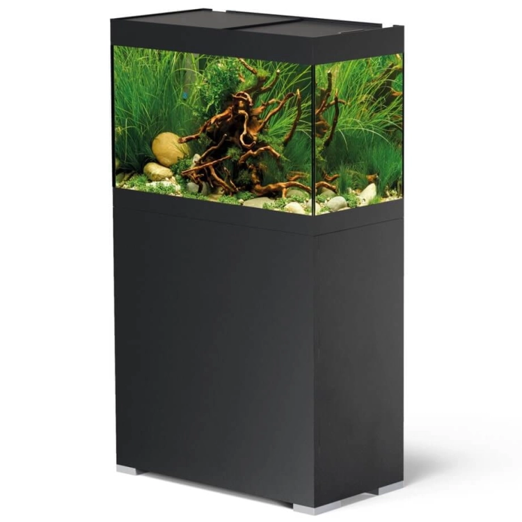 Oase StyleLine 125 LED czarny zestaw akwarium + szafka