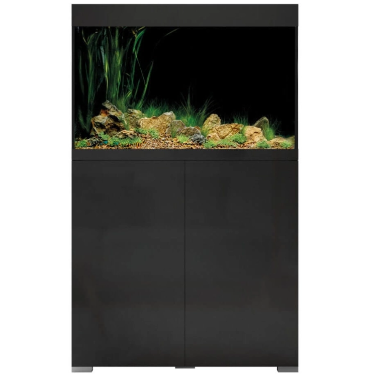 Oase StyleLine 175 LED czarny zestaw akwarium + szafka