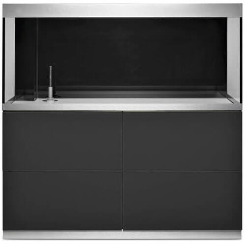 Oase HighLine 400 LED antracyt zestaw akwarium + szafka