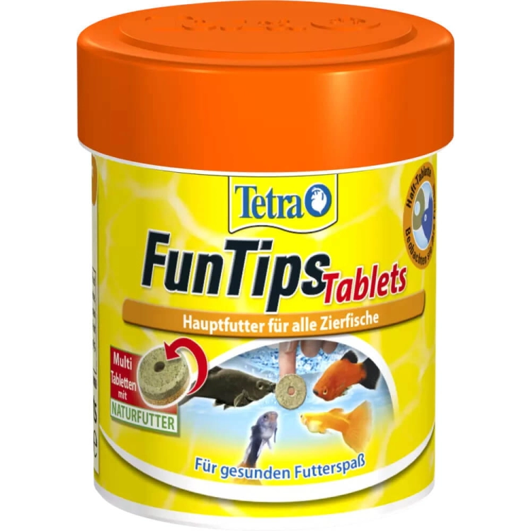 Tetra FunTips Tablets 75tab. - 30g Pokarm dla ryb tabletki