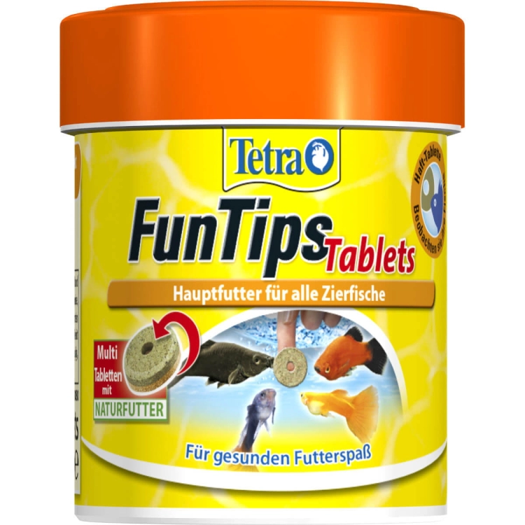 Tetra FunTips Tablets 75tab. - 30g Pokarm dla ryb tabletki