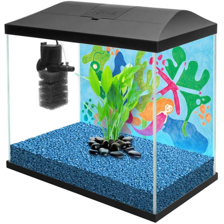Aquael Leddy Mini Creative Set 35 zestaw akwarium czarny