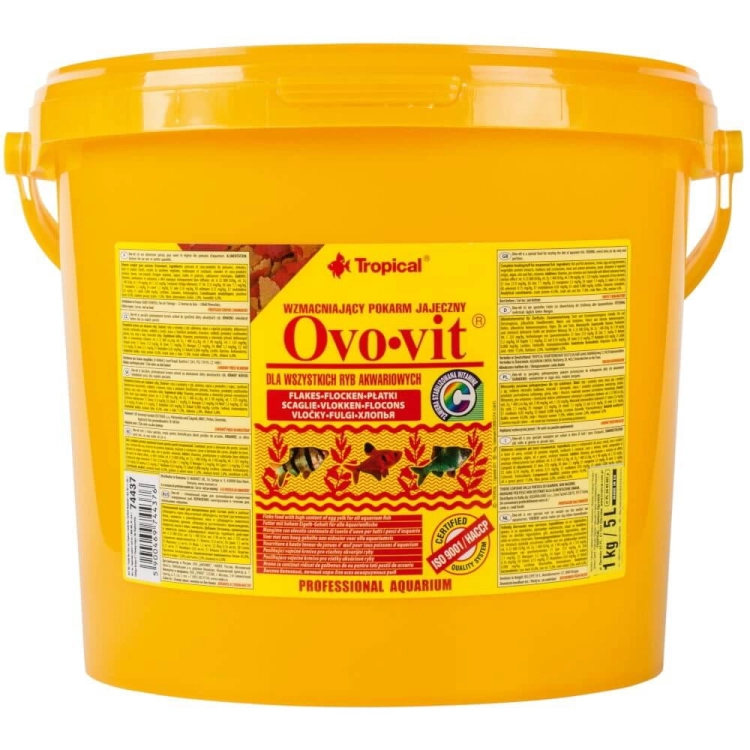 Tropical Ovo-Vit 5L - 1kg Pokarm wzmacniający